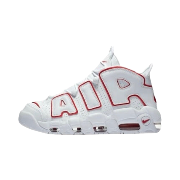 Nike Air More Uptempo 'White Varsity Red'