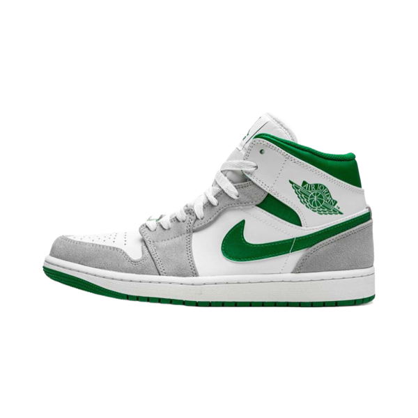 JORDAN 1 MID “GREY GREEN”