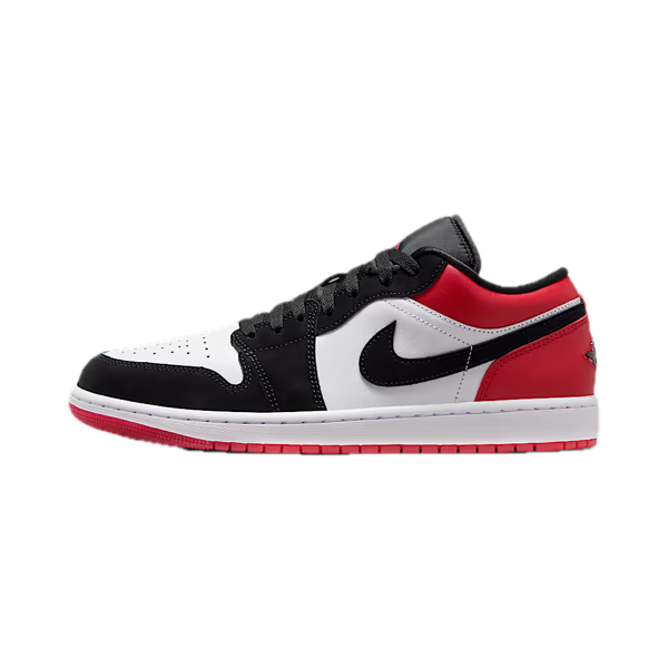 JORDAN 1 LOW “RED WHITE BLACK ”